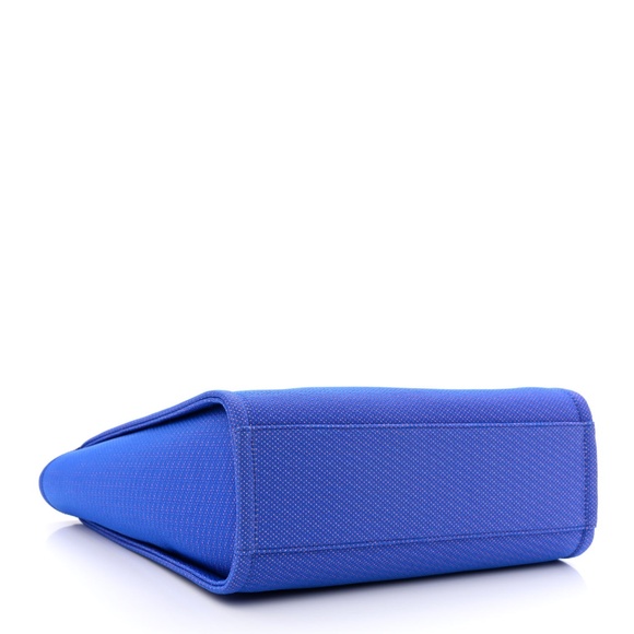 CHANEL Mixed Fibers Mini Deauville Tote Blue Orange - Picture 5 of 6